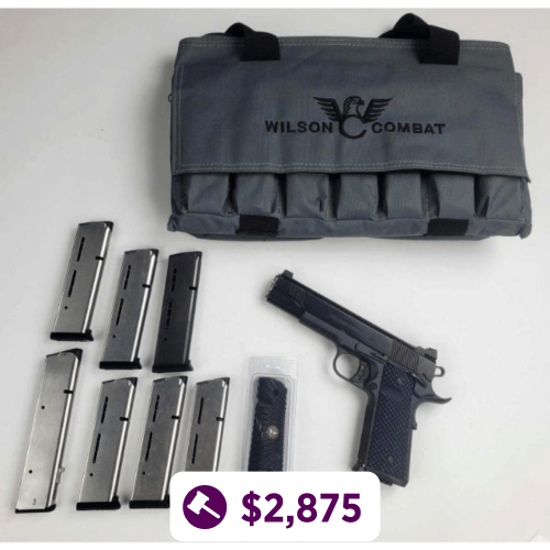 Wilson Combat Tactical Supergrade .45 ACP Pistol