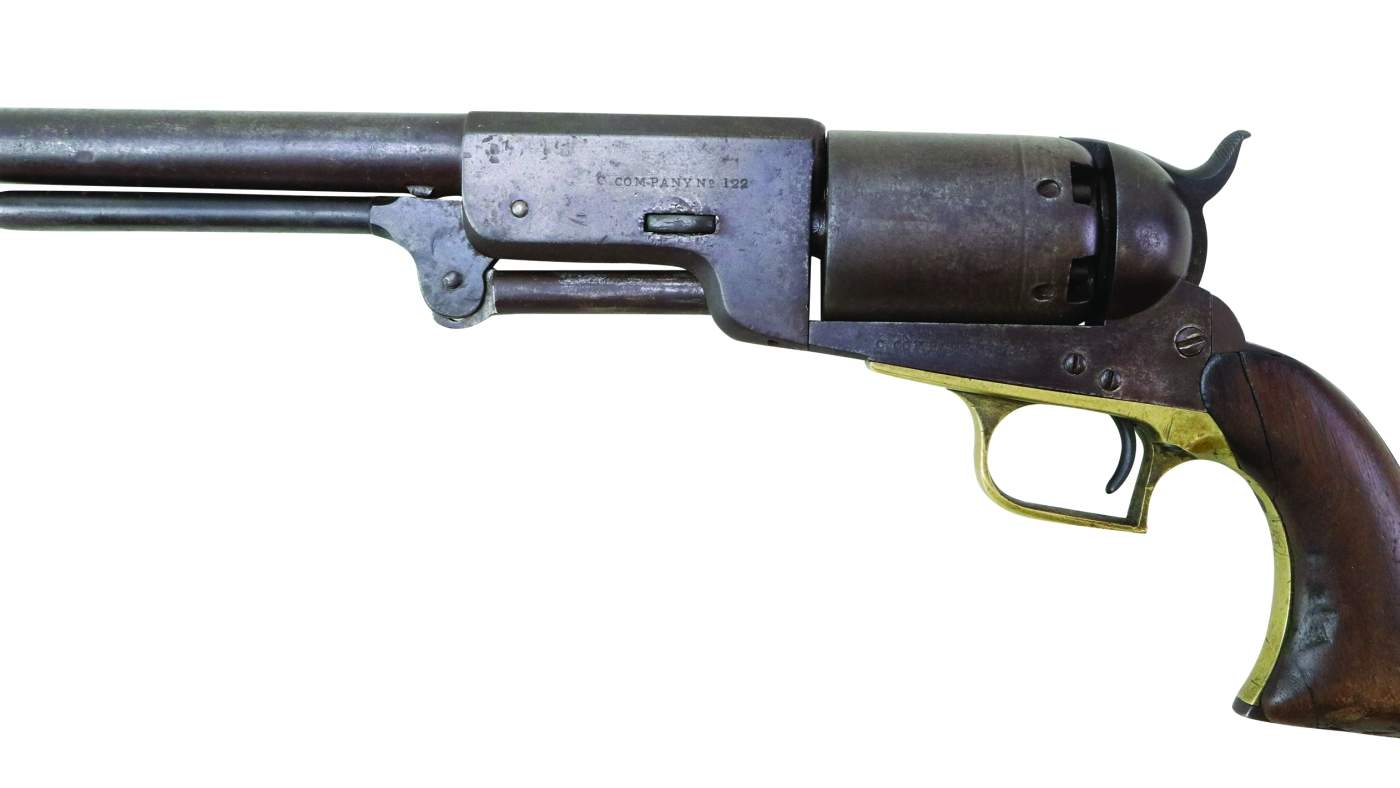 U.S. Model 1847 Colt Walker Revolver C-Company No. 122