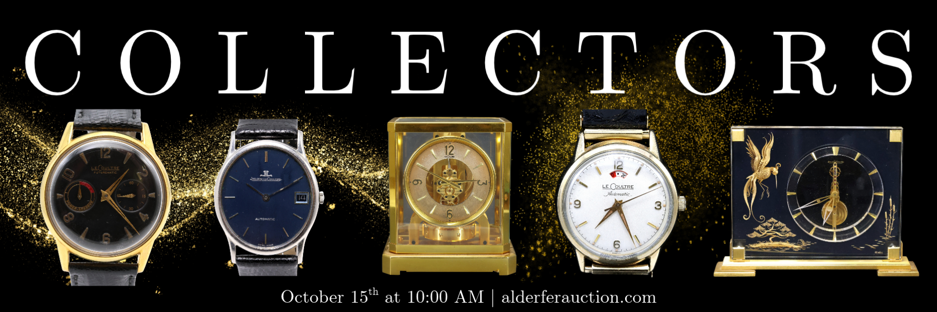 New collectors website slider