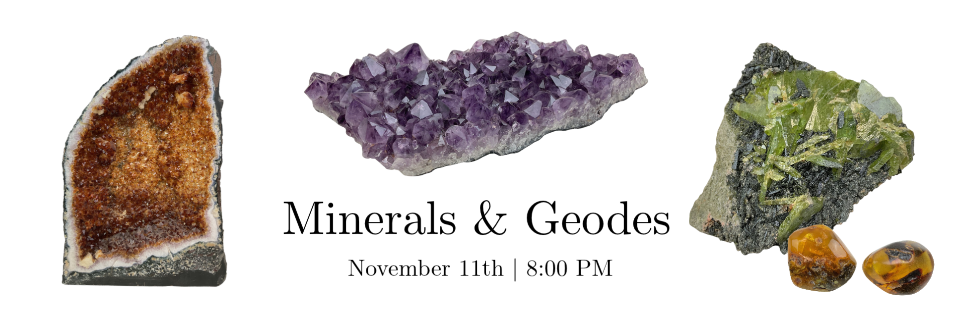 Website slider minerals