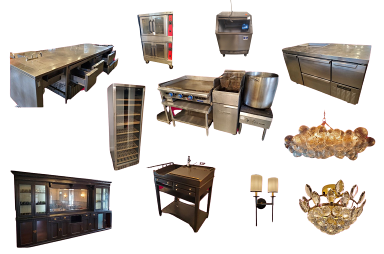 Image for AUCTION CLOSED | Restaurant Equipment, Dining Furnishings & Light Fixtures