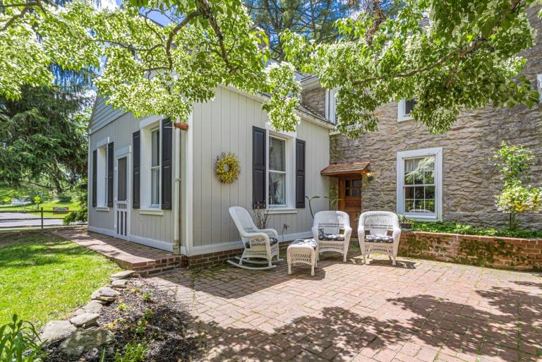 Image for Historic Mill Stone Farm ~ 3 Bedroom Restored Farmhouse on 7.4 acres in Bucks County, PA