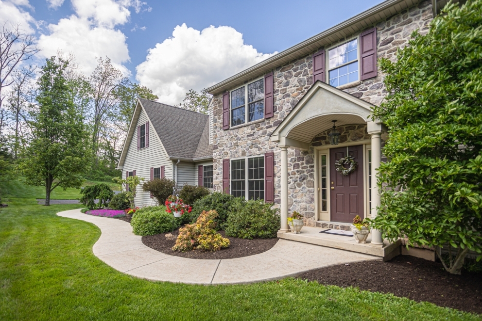 Image for SOLD! Custom Built Bucks County 5 Bedroom Colonial Set on 11.6 Acres, Milford Township, PA