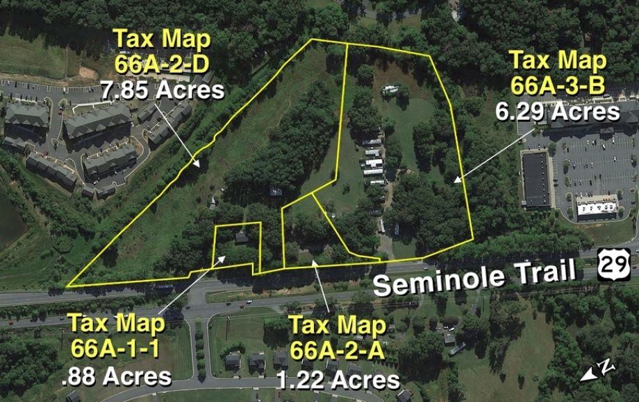 Image for 1400 +/- Rt. 29 Frontage!! 16.24 +/- Acres Offered in 2 Parcels: Selling to the Highest Bidder!