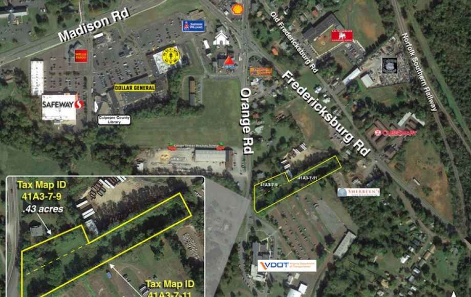 Image for 2.2 +/- Acres of Commercial Property Fronting Rt. 15 Business in Culpeper County, VA
