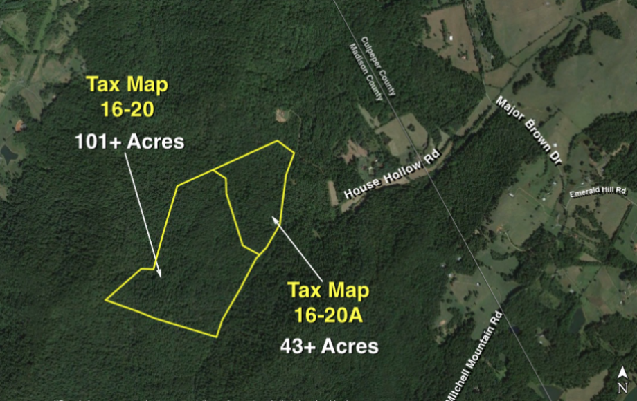 Image for 144 +/- Acres: 2 Adjacent Timber Tracts in Madison County, VA—101 & 43 Acre Parcels.