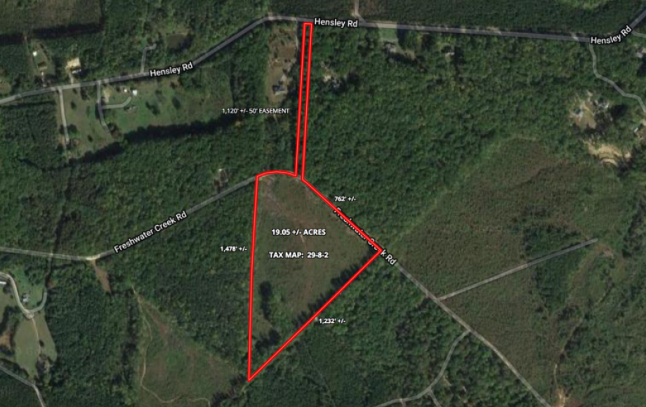 Image for 19 Acres with 3 BR Perc Site & 50’ Deeded Easement in Louisa County, VA. Sells to the Highest Bidder