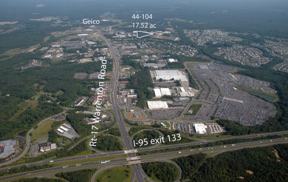 Image for 17.5 +/- ACRES of INDUSTRIAL RAW LAND in STAFFORD INDUSTRIAL PARK NEAR I-95