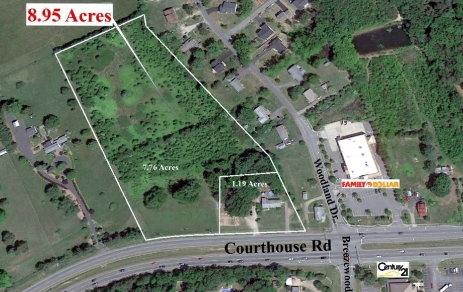 Image for IMPORTANT ACREAGE on RT. 208 in SPOTSYLVANIA COUNTY, VA - 8.9+/- acres w/COMMERCIAL POTENTIAL