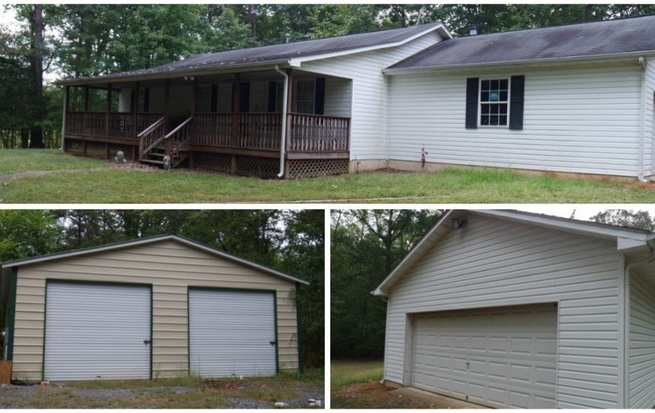 Image for 3 BR/2 BA HOME w/LARGE WORK SHOP/GARAGE on 15.9 +/- ACRES in ORANGE, VA