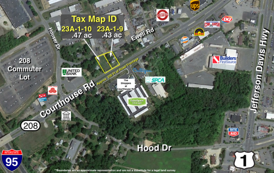 Image for 4 BR/2 BA HOME w/DETACHED GARAGE PLUS ADJACENT LOT—COMMERCIAL POTENTIAL FRONTING COURTHOUSE RD!!