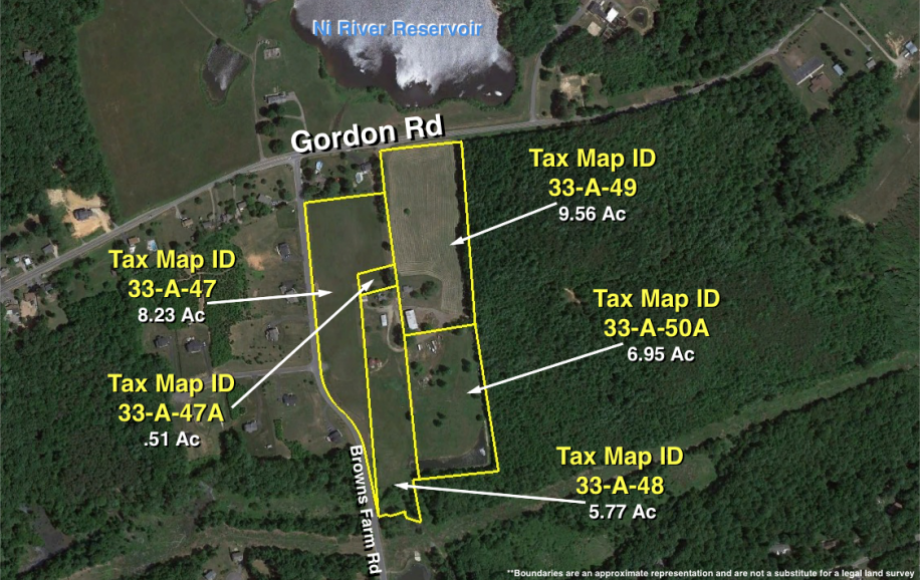 Image for 3 BR/2 BA HOME & OUTBUILDINGS on 14.5 +/- ACRES on GORDON RD. ACROSS FROM NI RIVER RESERVOIR