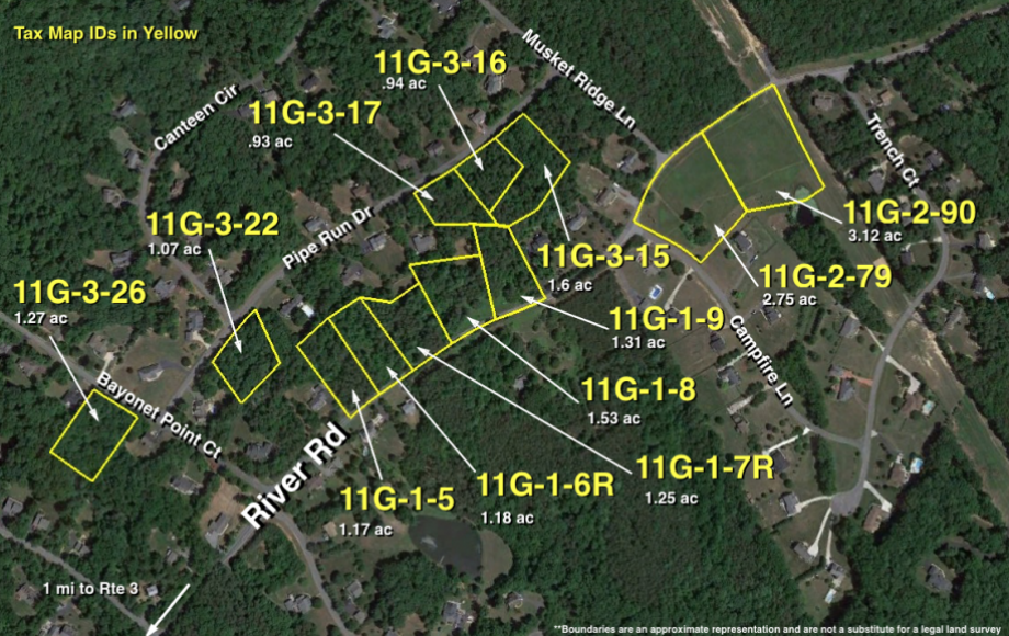 Image for 12 LOTS in CHANCELLOR OAKS SUBDIVISION—RIVER RD in SPOTSYLVANIA COUNTY, VA