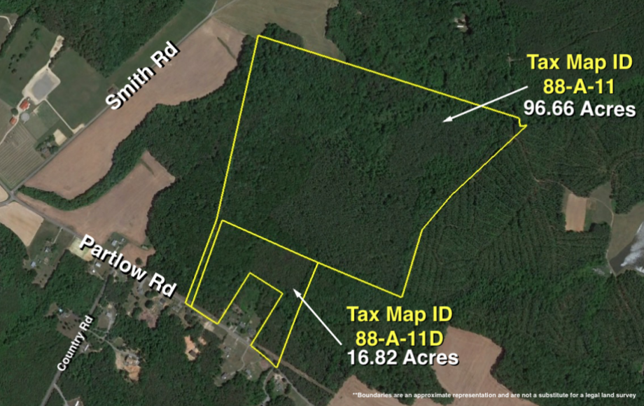 Image for 113 +/- ACRES of TIMBER LAND ZONED A-3 on PARTLOW RD.—SPOTSYLVANIA COUNTY, VA