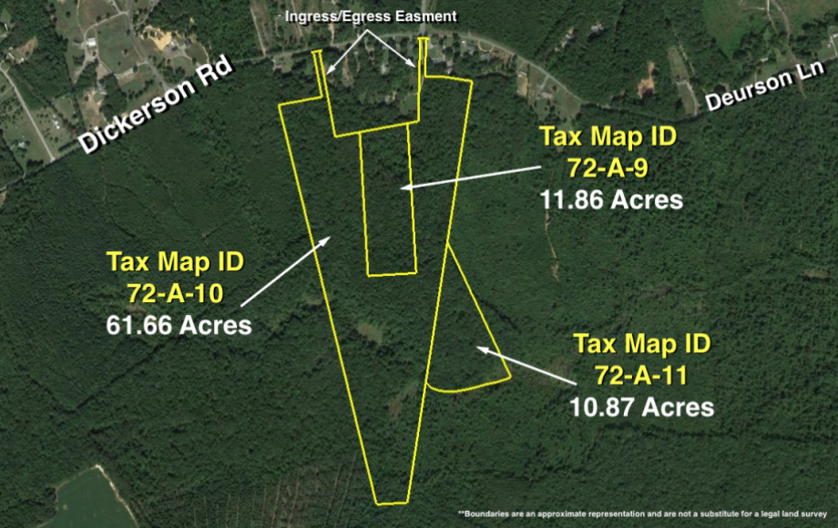 Image for 84 +/- ACRES OF TIMBER LAND ZONED A-3—SPOTSYLVANIA COUNTY, VA