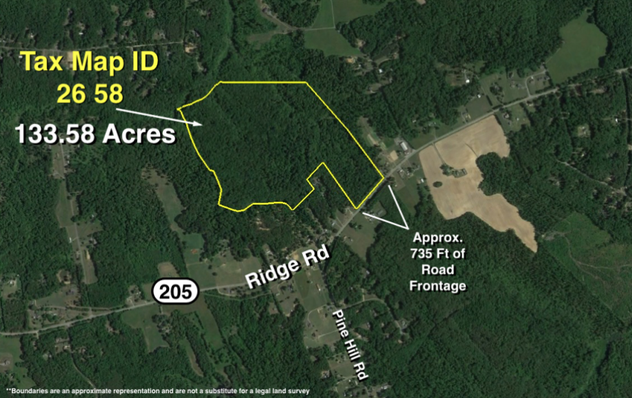 Image for 133 +/- ACRES w/700+’ of FRONTAGE on RT. 205 in KING GEORGE COUNTY, VA—ZONED A-2