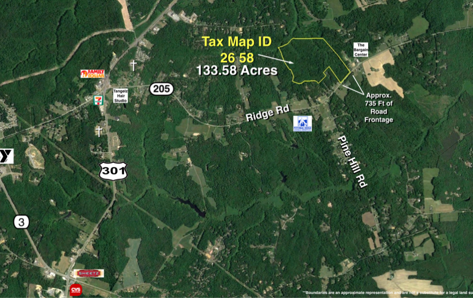 Image for 133 +/- ACRES w/700+’ of FRONTAGE on RT. 205 in KING GEORGE COUNTY, VA—ZONED A-2