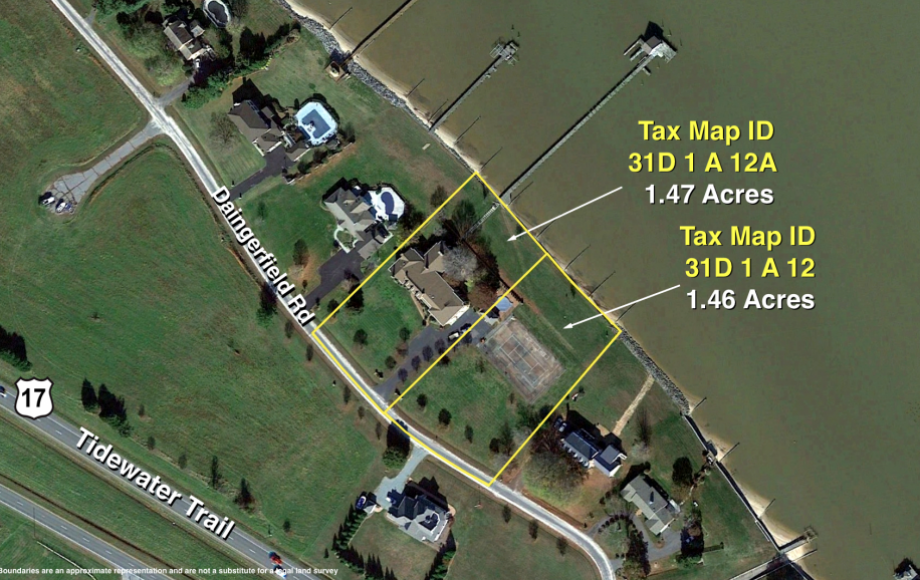 Image for 11 BR/12 BA RAPPAHANNOCK RIVER FRONT MANSION on 2.4 ACRES on “THE GOLD COAST”—TAPPAHANNOCK, VA