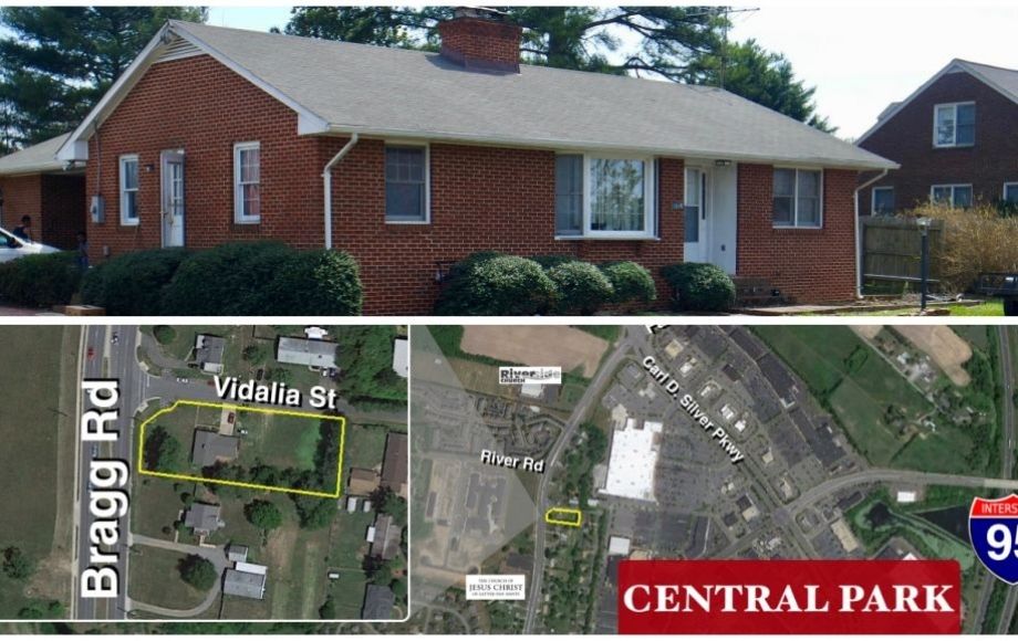 Image for COMMERCIAL POTENTIAL!!  3 BR Home on .8 +/- Acres on Bragg Rd. 3/10 Mile from Central Park