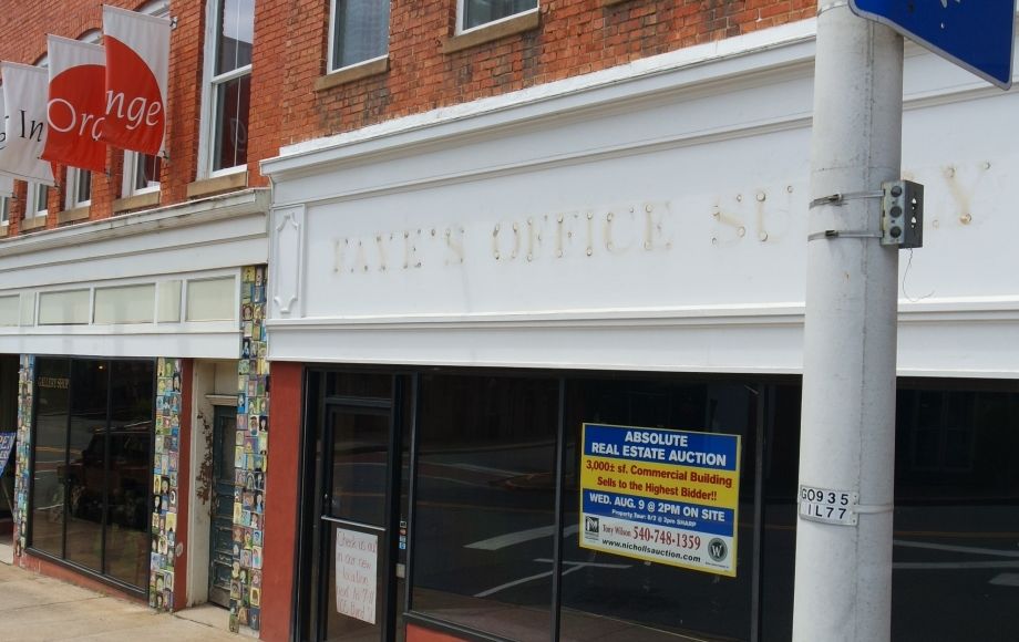 Image for 3,000 +/- sf Commercial Building on Main Street in Orange, VA—Sells to the Highest Bidder!!