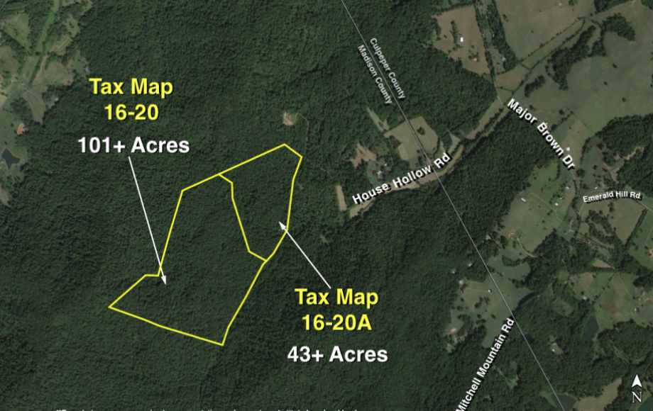 Image for 144 +/- Acres:  2 Adjacent Timber Tracts in Madison County, VA—101 & 43 Acre Parcels