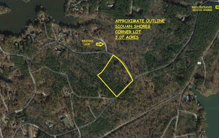 Image for 3+ Acre Wooded Corner Lake Gaston Building Lot w/Deeded Boat Slip—ONLINE ONLY BIDDING!!