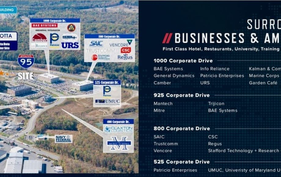 Image for Major Class “A” Commercial Campus Parcels Totaling 40.8+/- Acres—Quantico Corporate Center