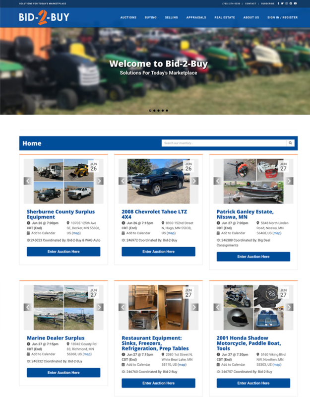 Bidwrangler-websites