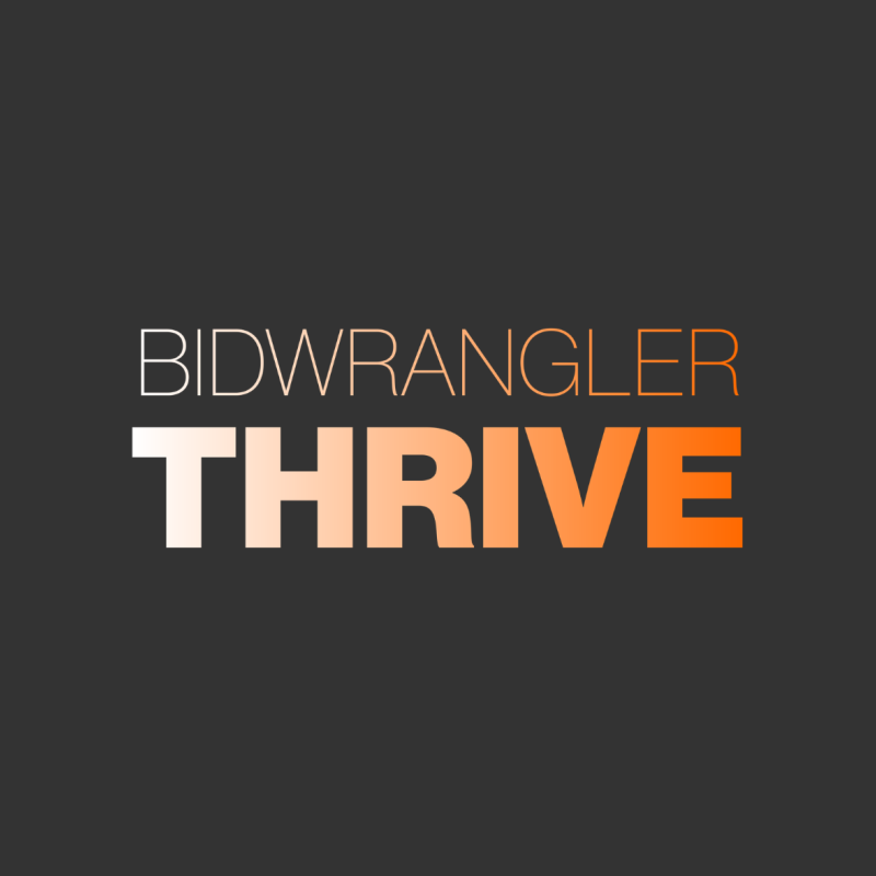 Thrive grey square