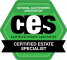 Certified estate specialist certification ces jim auctioneers naa badge-8100