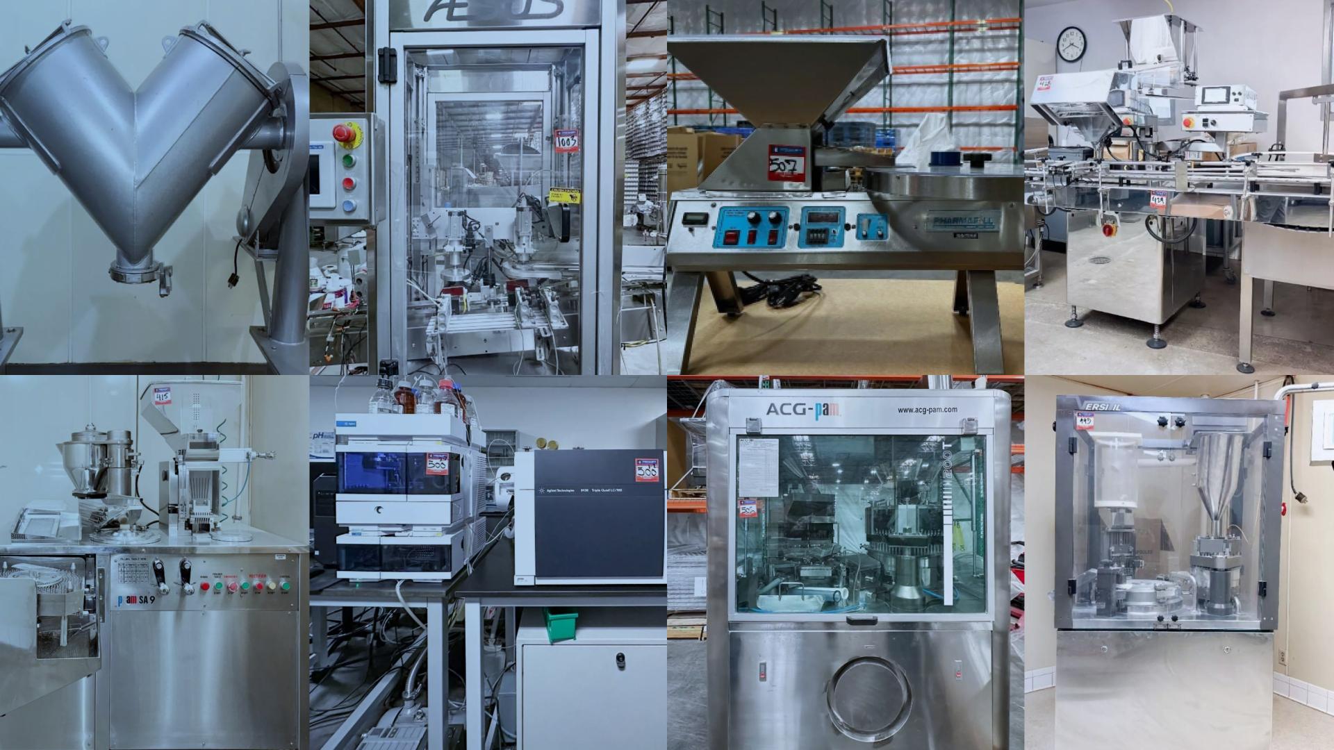 AZ Nutra Manufacturing Equipment Auction