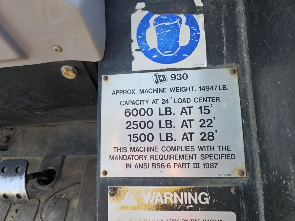 Image for 2006 JCB 930