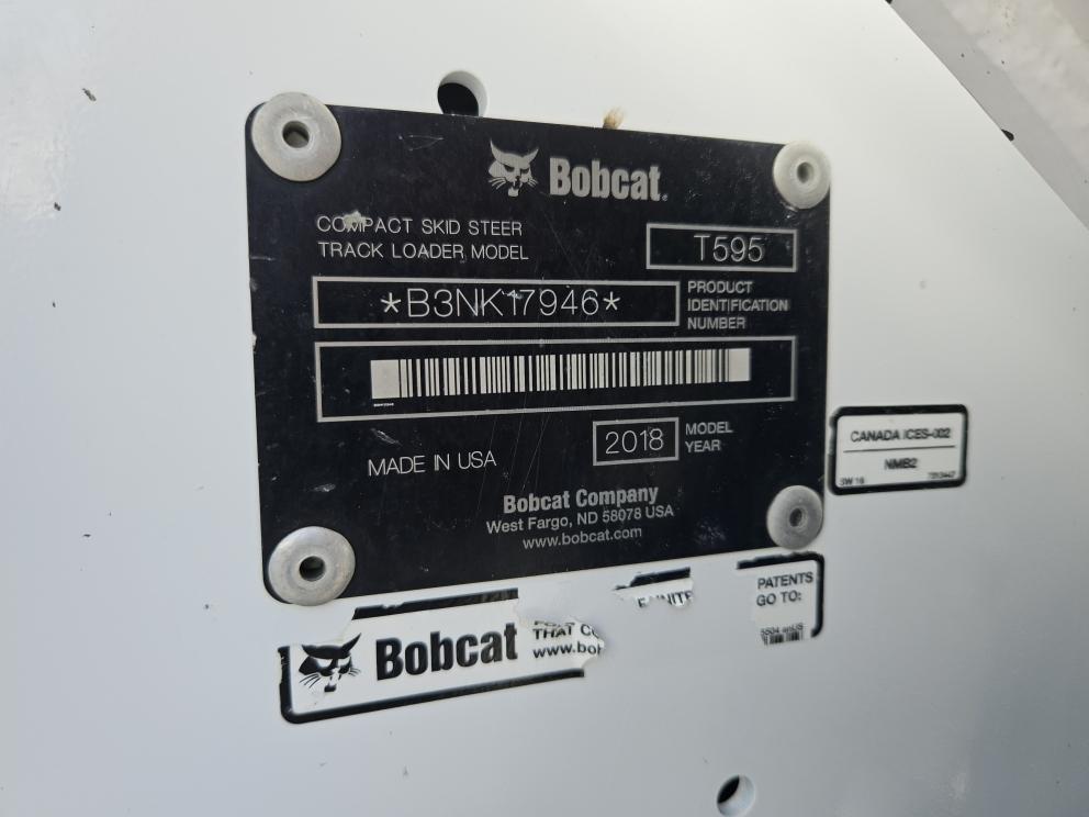 Image for 2018 Bobcat T595