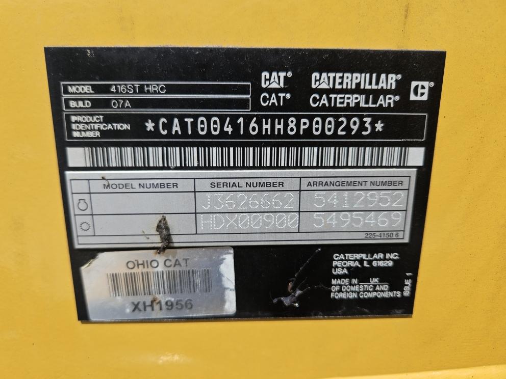 Image for 2021 Caterpillar 416ST HRC