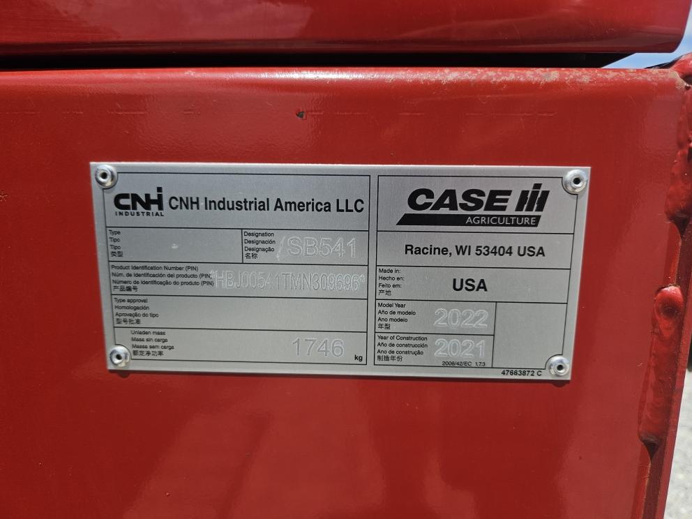 Image for 2022 Case IH SB541C