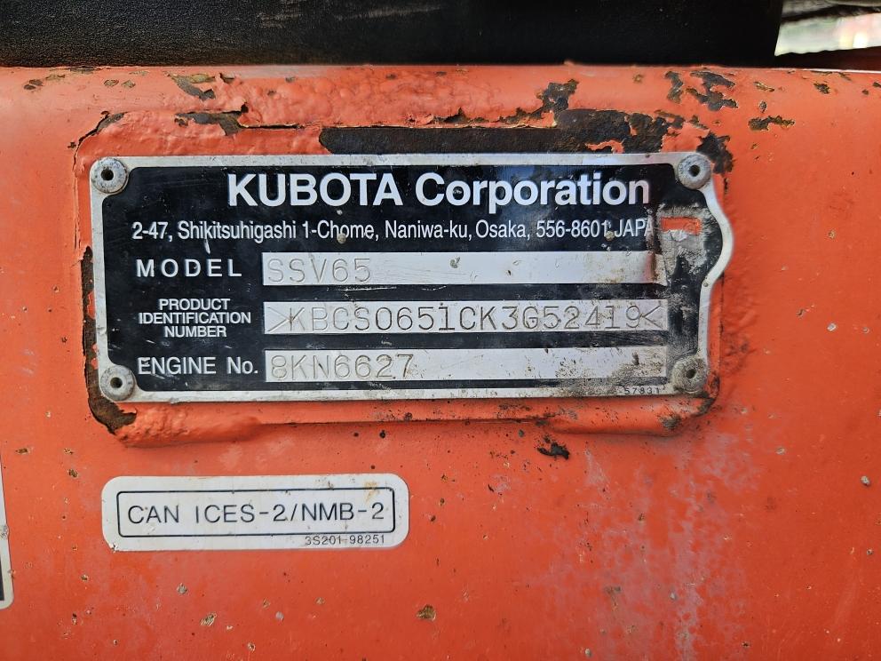 Image for 2019 Kubota SSV65