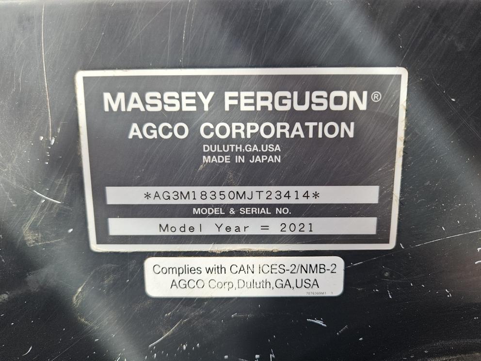 Image for 2021 Massey Ferguson 1835