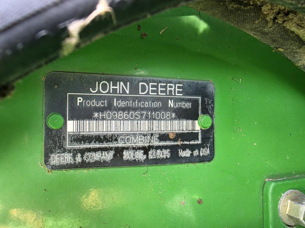 Image for 2005 John Deere 9860 STS