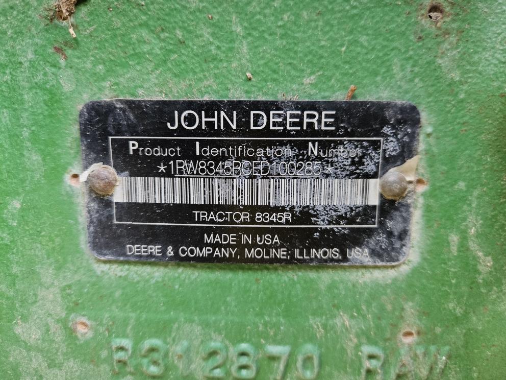 Image for 2014 John Deere 8345R