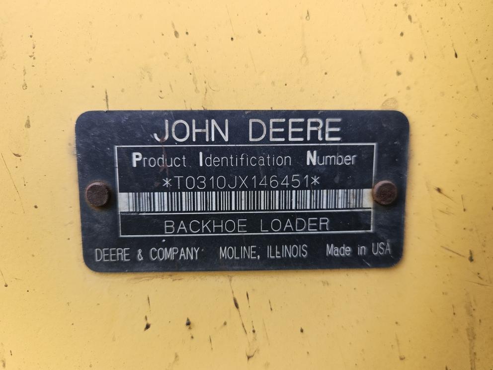 Image for 2007 John Deere 310J