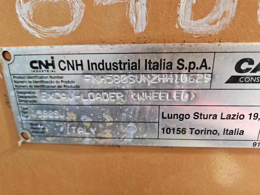 Image for 2022 Case 580SV