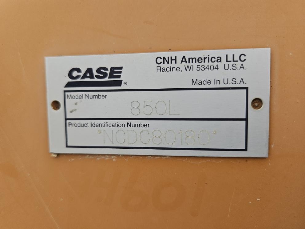 Image for 2012 Case 850L XLT