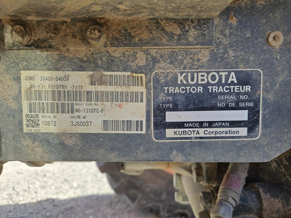 Image for 2020 Kubota M6-131
