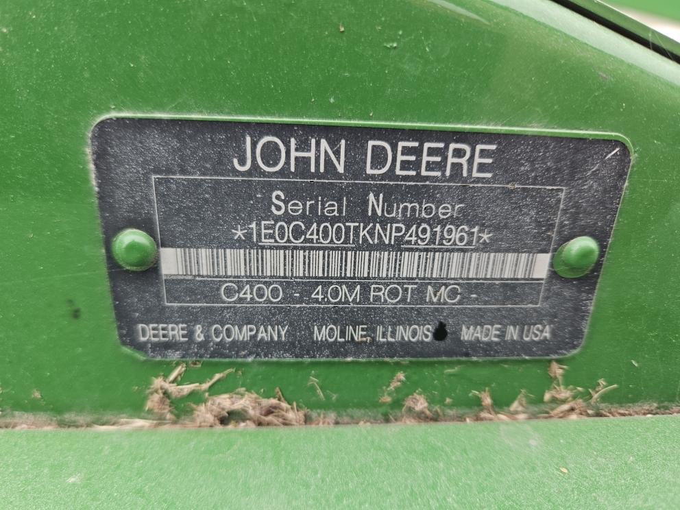 Image for 2022 John Deere C400