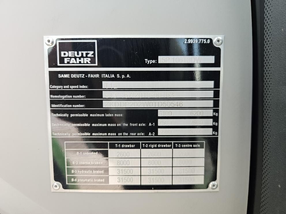 Image for 2022 Deutz Fahr 5110G