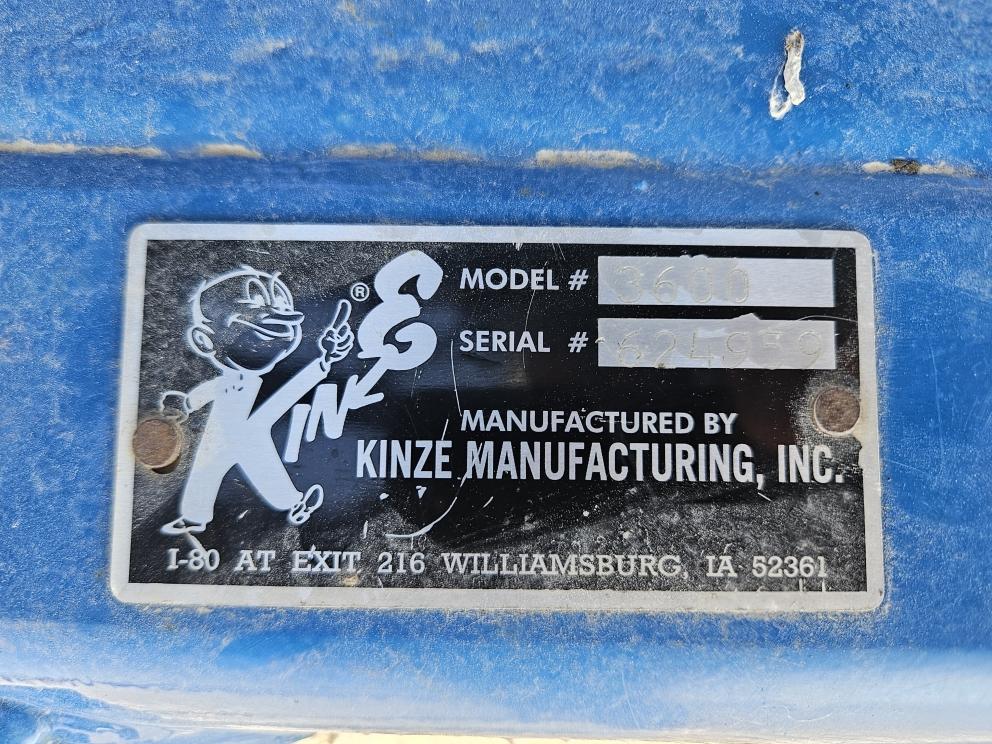 Image for 2012 Kinze 3600