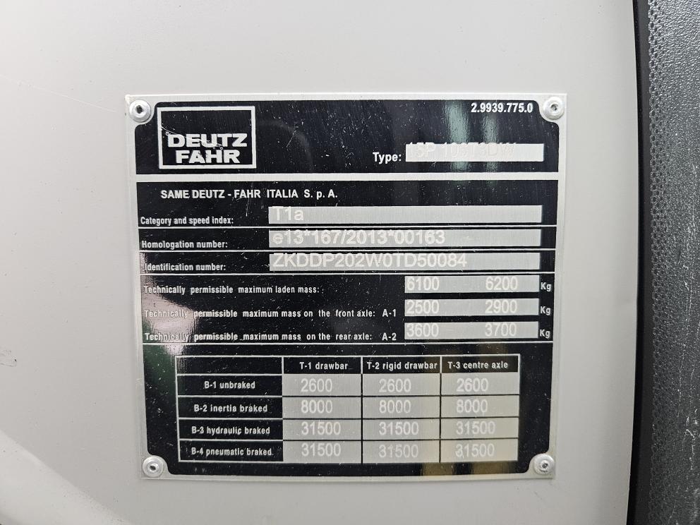 Image for 2022 Deutz Fahr 5110G