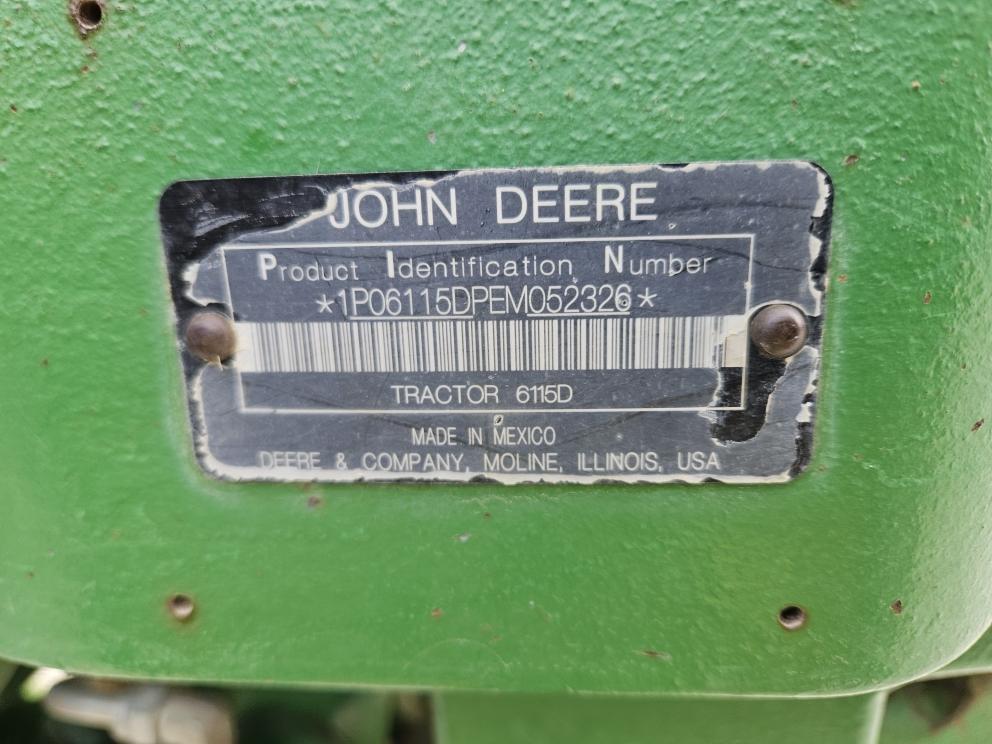 Image for 2014 John Deere 6115D