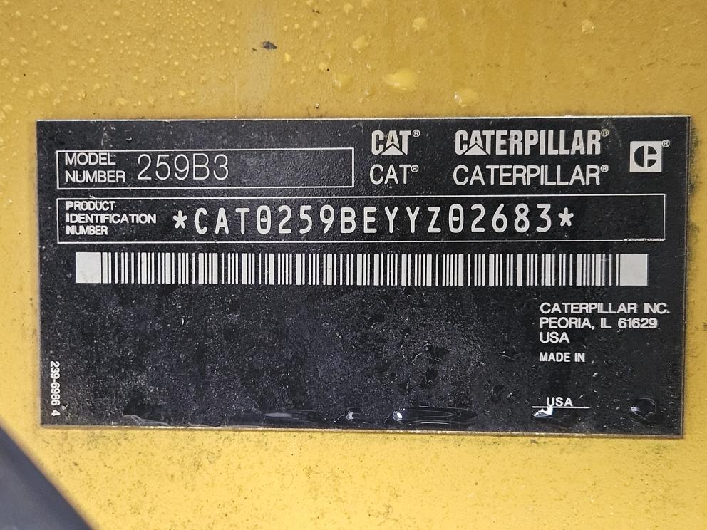 Image for 2012 Caterpillar 259B3