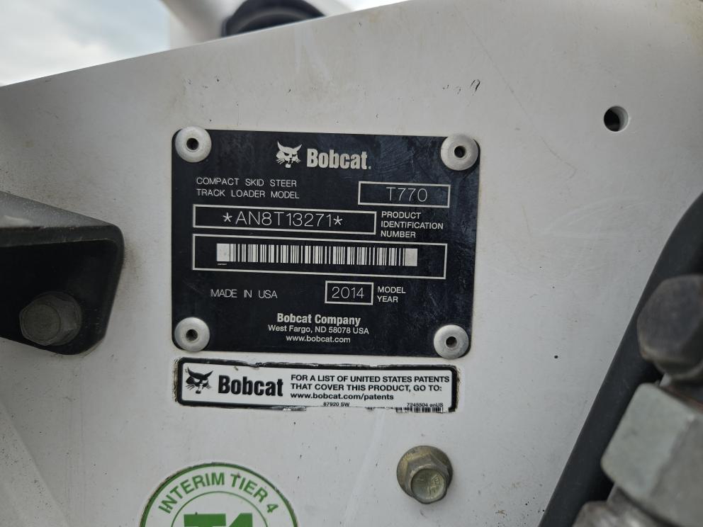 Image for 2014 Bobcat T770